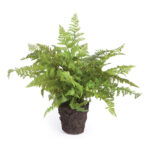 10.5” Faux Fern Plant - Chic Decora