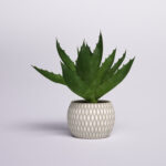 11” Faux Succulent Plant in Pot - Chic Decora