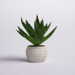 11” Faux Succulent Plant in Pot - Chic Decora