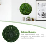 15.7” Faux Boxwood Topiary - Chic Decora