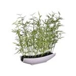 15” Faux Plant in Ceramic Pot - Chic Decora