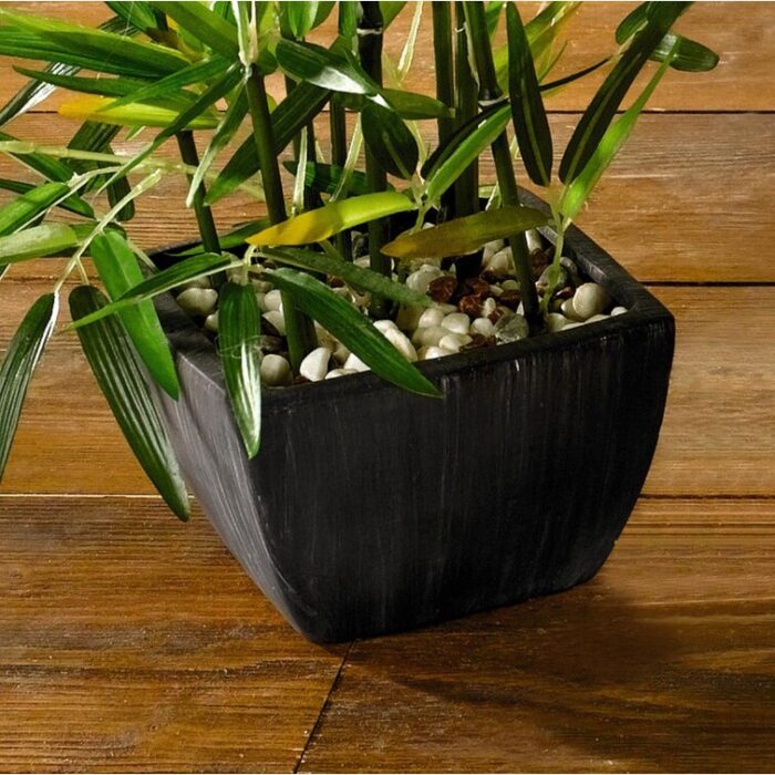 18” Faux Bamboo Plant in Pot - Chic Decora