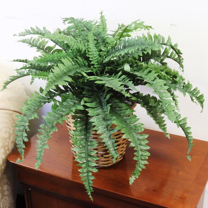 18” Faux Fern Plant - Chic Decora