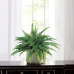 18” Faux Fern Plant - Chic Decora