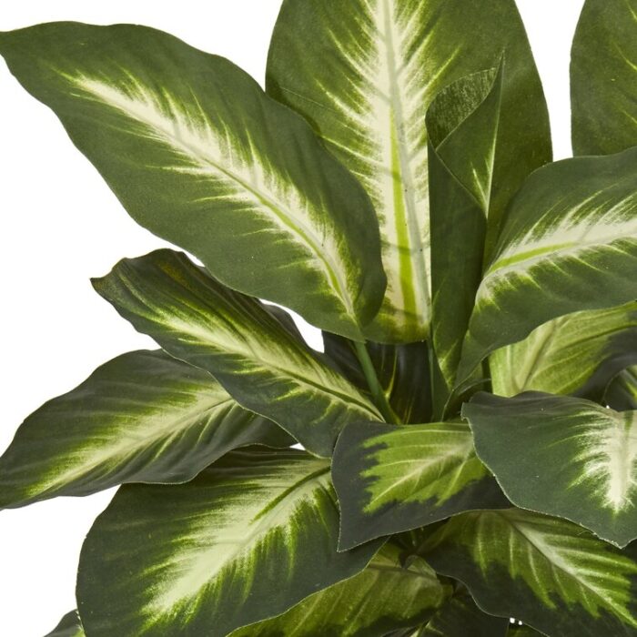 18” Faux Foliage Plant in Ceramic Pot - Chic Decora