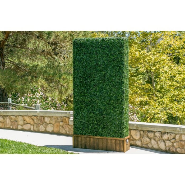 20” Faux Boxwood Hedge - Chic Decora