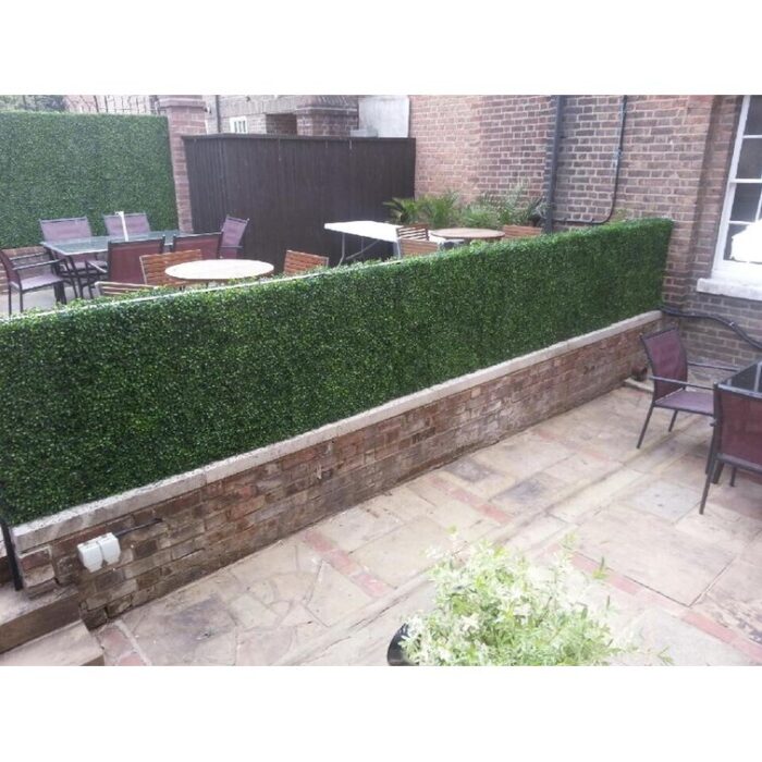 20” Faux Boxwood Hedge - Chic Decora