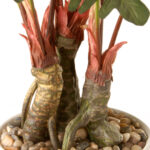 21” Faux Foliage Plant in Ceramic Pot - Chic Decora