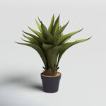 22” Faux Succulent Plant in Pot - Chic Decora