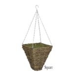 24” Faux Fern Plant in Basket - Chic Decora