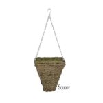 24” Faux Fern Plant in Basket - Chic Decora