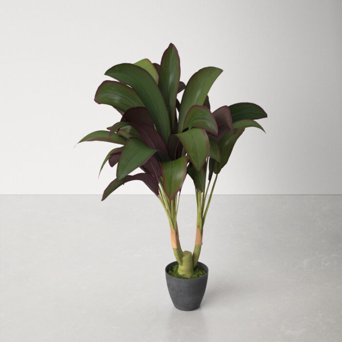 30” Faux Dracaena Plant in Pot - Chic Decora