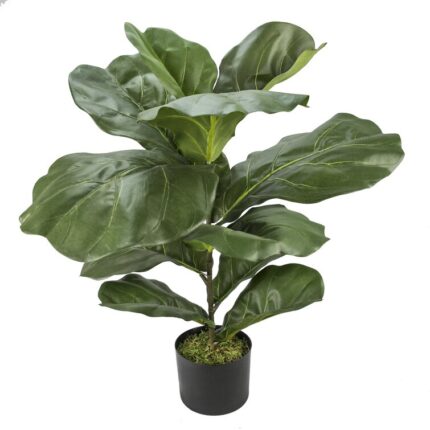 30” Faux Fiddle Leaf Fig Plant in Pot - Chic Decora