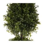 34” Faux Topiary in Ceramic Planter - Chic Decora