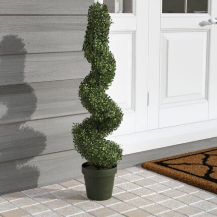 35.5” Faux Topiary in Pot - Chic Decora