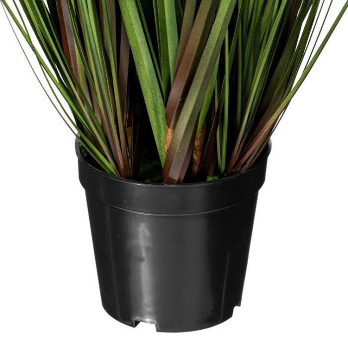 36” Faux Cattail Grass in Pot - Chic Decora