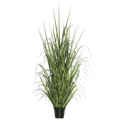 36” Faux Succulent Grass in Pot - Chic Decora