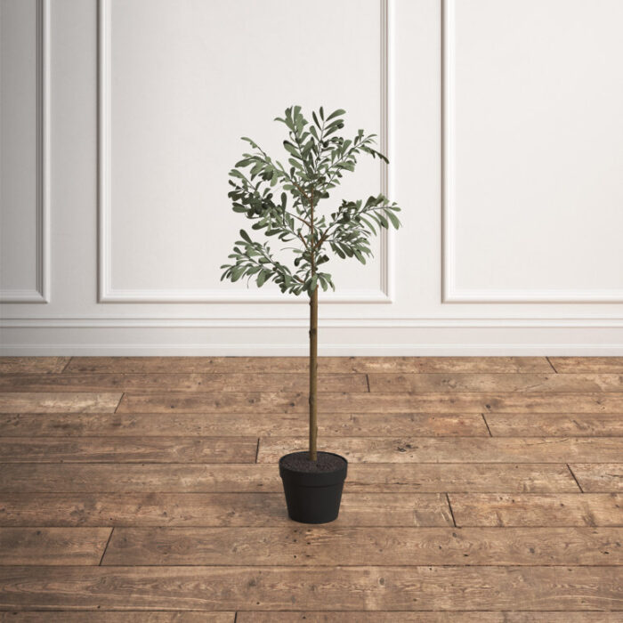 42” Faux Olive Tree Plant in Pot - Chic Decora