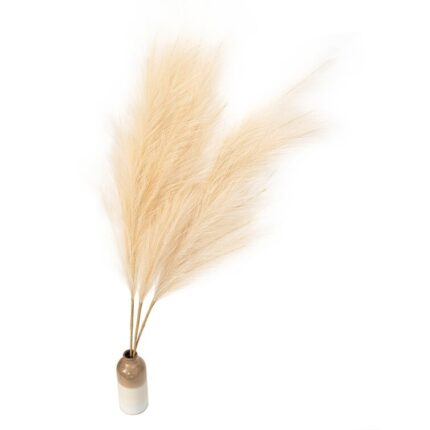 4″ Artificial Pampas Grass - Chic Decora