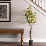 4′ Artificial Potted Cotinus Coggygria Tree - Chic Decora