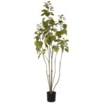 4′ Artificial Potted Cotinus Coggygria Tree - Chic Decora