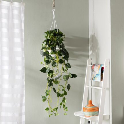 44” Faux Philodendron Plant in Basket - Chic Decora