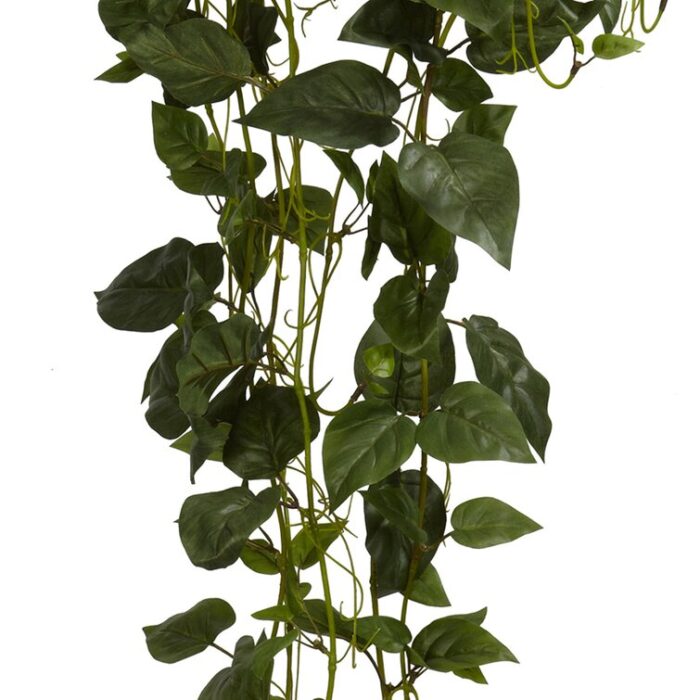 44” Faux Philodendron Plant in Basket - Chic Decora