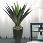 48” Faux Agave Plant in Pot - Chic Decora