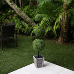 2.5ft. English Ivy Topiary UV Resistant (Indoor/Outdoor) - Chic Decora