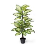 47” Faux Foliage Plant in Pot - Chic Decora