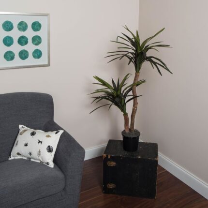 48” Faux Dracaena Plant in Pot - Chic Decora