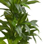 48” Faux Foliage Plant in Ceramic Planter - Chic Decora