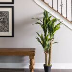 52” Faux Dracaena Plant in Pot - Chic Decora