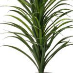 56″ Artificial Faux Dracaena Foliage Spider Plant in Planter - Chic Decora