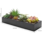 6.29” Faux Plant in Planter - Chic Decora