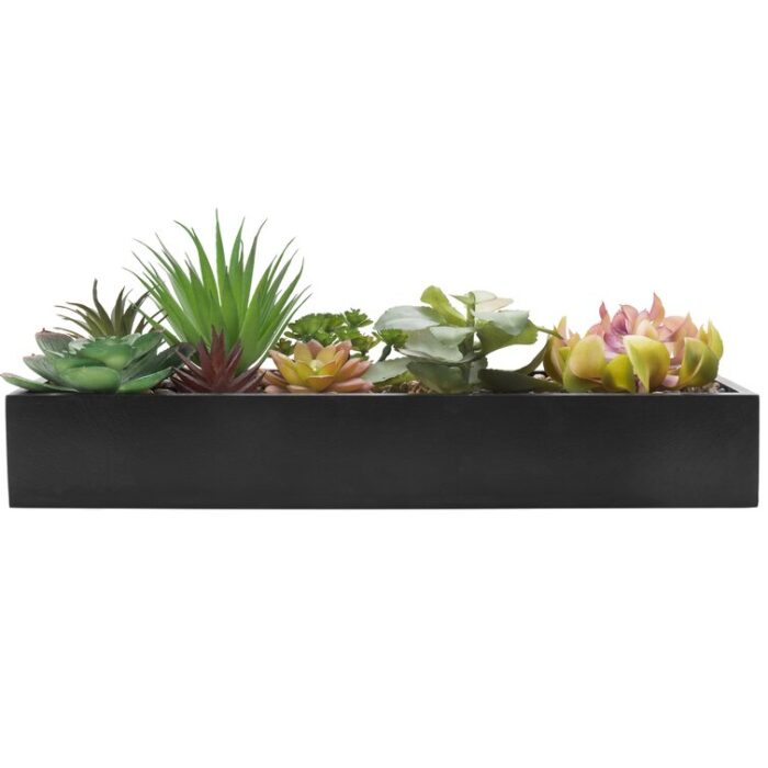 6.29” Faux Plant in Planter - Chic Decora