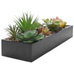 6.29” Faux Plant in Planter - Chic Decora