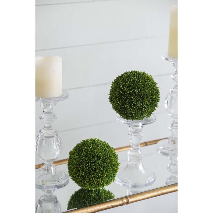 6.5” Faux Foliage Topiary - Chic Decora