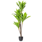 60″ Artificial Real Touch Dracaena. - Chic Decora