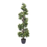 60” Faux Cedar Topiary in Pot - Chic Decora