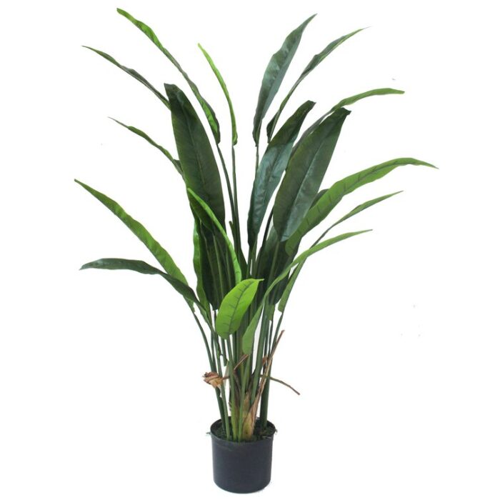 63” Faux Palm Plant in Pot - Chic Decora