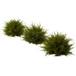 7.5” Faux Cedar Topiary - Chic Decora