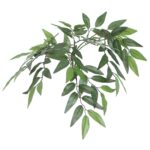 72” Faux Foliage Plant in Wicker/Rattan Basket - Chic Decora