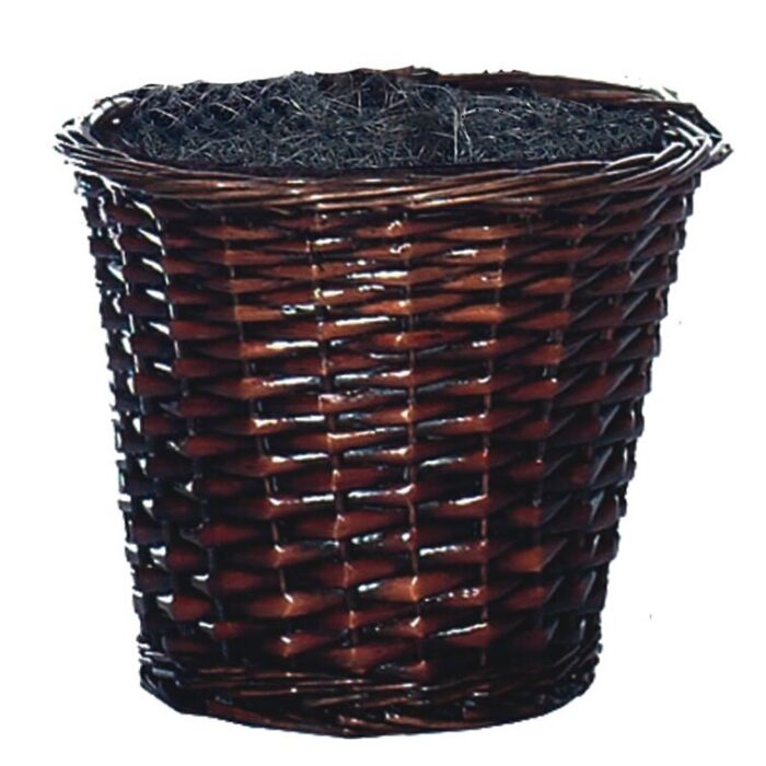 72” Faux Foliage Plant in Wicker/Rattan Basket - Chic Decora