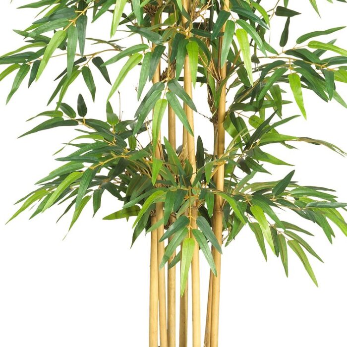 75” Faux Bamboo Plant in Planter - Chic Decora