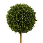 9.5” Faux Boxwood Topiary in Pot - Chic Decora