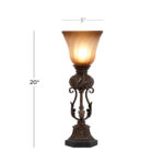 Adalwin Metal Torchiere Lamp - Chic Decora