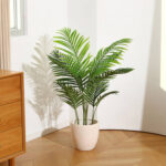 Faux Palm Plant in Pot - Chic Decora