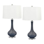 Cordelia Glass Table Lamp - Chic Decora