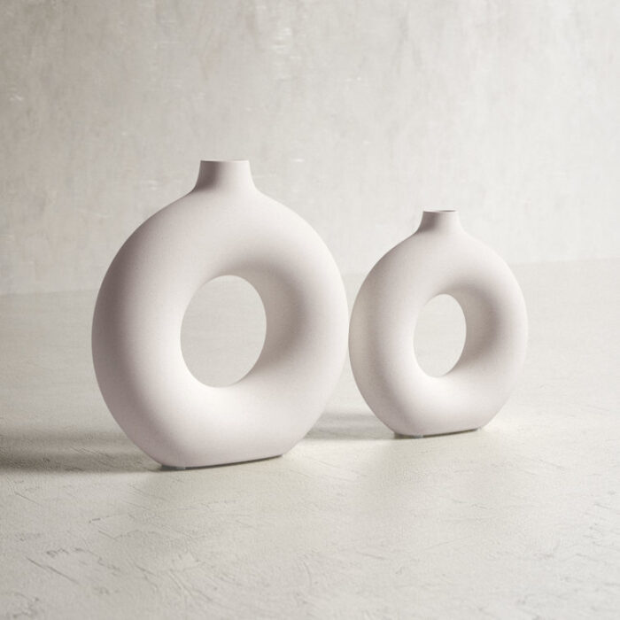 Aionna Ceramic Table Vase - Chic Decora